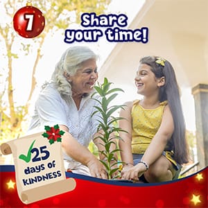 Day 7: share your time