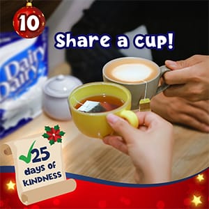 Day 10: share a cup