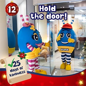 Day 12: hold the door