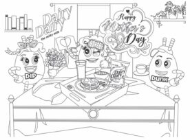 Dairy Dairy Mother's Day Printable